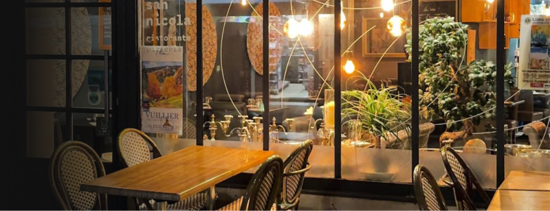 Le restaurant - Il San Nicola - Restaurant Besançon - Restaurant italien Besançon - Restaurant Terrasse Besançon